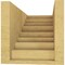 Ekena Millwork 7"W x 14"D x 7"H Wide Landon Rough Cedar Woodgrain TimberThane Corbel, Primed Tan CORUR07X14X07LANRCPR - alternate 5
